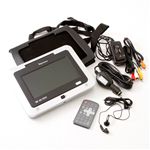 7インチTFT液晶搭載DVDプレーヤー DS-PP109(USB・MMCスロット付き)
