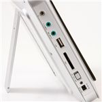 7インチTFT液晶搭載DVDプレーヤー DS-PP109(USB・MMCスロット付き)