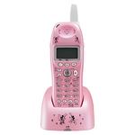 ユニデン ディズニーキャラクターデジタルコードレス留守番電話機セット UCT-012P2-P パールピンク