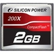 SILICON POWER(�V���R���p���[) �R���p�N�g�t���b�V�� 200�{�� 2GB