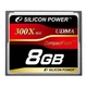 SILICON POWER(�V���R���p���[) �R���p�N�g�t���b�V�� 300�{�� 8GB