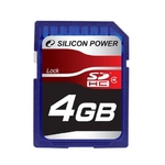 SILICON POWER(VRp[) SDJ[h SDHC Class4 4GB