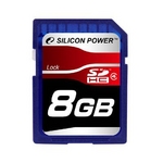 SILICON POWER(VRp[) SDJ[h SDHC Class4 8GB