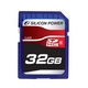 SILICON POWER(VRp[) SDJ[h SDHC Class6 32GB