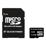 SILICON POWER(シリコンパワー) 携帯電話対応 micro SDHC カード Class6 16GB