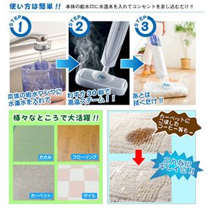 ニューパワフルスチームモップ