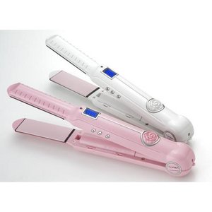プロ仕様コードレスヘアアイロン ツヤグラローズ ピンク TR-5000-P