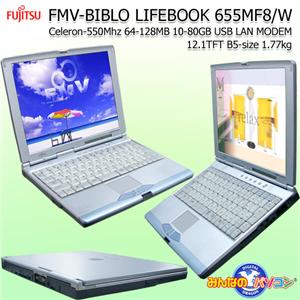 FMV-655MF8/W��128MB�ˢ����PC��B5