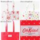 Cath Kidson オイルクロスNEWラージャーサイズトブックバッグ WashedRose/209038
