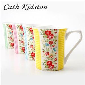 Cath Kidston(キャスキッドソン) マグカップ 4個セット Gingham Boxset