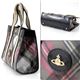 Vivienne WestwoodiBBAEGXgEbhj@|[`tobO@TRANSPARRENT TARTAN@4077 Nero