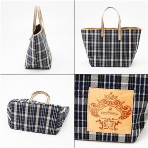 Orobianco（オロビアンコ） チェックトートバッグ　SOZZY Grigio