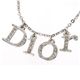 Christian Dior(クリスチャンディオール)ネックレス D20785・ロゴ