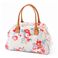 Cath Kidston@obO  Bowling Bag With Leather  230728 Autumn Flowers Stone