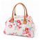 Cath Kidston　バッグ  Bowling Bag With Leather  230728 Autumn Flowers Stone