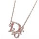Christian Dior(クリスチャン ディオール) ベルトデザインネックレス D21845/ロゴ Rose