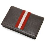 名刺入れ BALLY　革小物 　名刺入 N91 CHOCO