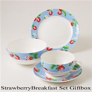 y݌ɏzCath Kidston@3Pcs@Strawberry Breakfast Set@GiftBox