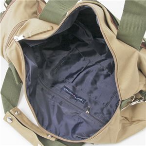 TOMMY HILFIGER(トミーヒルフィガー) ボストンバッグ HARBOUR POINT2 Khaki×Brown