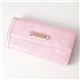 Pinky Wolman(ピンキーウォルマン) エナメル 長財布 Pink 34503・ホック