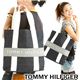 TOMMY HILFIGER（トミーフィルフィガー） デニム トートバッグ N/S TOTE HARBOUR POINTII
