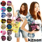 kitson(���åȥ���) �Хå�in�Хå� GLITTER MATERIAL COSMETIC BAG KSG0167��Black��Blue