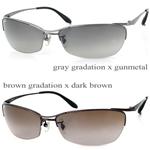 Ray Ban サングラス RB3315-014/8U ブラウングラデーション×ダークブラウン