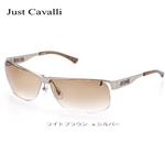 Just Cavalli サングラス JC1002-2 ライトブラウン×シルバー