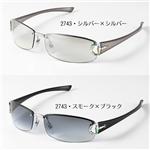 GUCCI サングラス GG2743F-FLF/44／2743 スモーク×ブラック