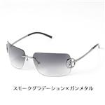 GIORGIO ARMANI サングラス 375/F-KJ1/44 スモークグラデーション×ガンメタル