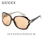 GUCCI サングラス GG2986-HXX/5B ライトブラウン×ブラウンパール