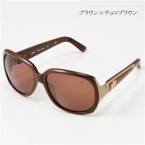 【2008年新作】Chloe サングラス 2125-03／ブラウン×チョコブラウン