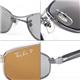 Ray Ban �T���O���X 3225-049/83�^3225�E�u���E���~�V���o�[