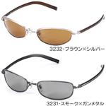 Ray Ban サングラス 3232-049/83／3232・ブラウン×シルバー