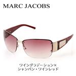 MARC JACOBS サングラス 119F-COR/YT／ワイングラデーション×シャンパン・ワインレッド