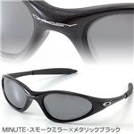 OAKLEY(�I�[�N���[) �T���O���X  MINUTE P BK/BK POLA �X���[�N�~���[�~���^���b�N�u���b�N