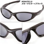 OAKLEY(オークリー) サングラス MINUTE2.0-P BK/BK/スモークミラー×ブラック