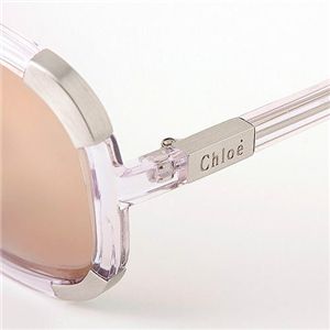 CHLOE(クロエ) サングラス 2119-11/ライトブラウン×ライトパープル