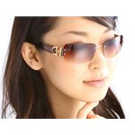 MARC JACOBS(�}�[�N�W�F�C�R�u�X) �T���O���X 103-SDV/ZR/�u���E���O���f�[�V�����~�S�[���h���N���A�u���E��