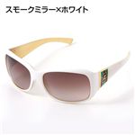 VONZIPPER（ボンジッパー） サングラス BANSHEE-DUOTONE WHITE／スモークミラー×ホワイト