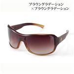 VONZIPPER（ボンジッパー） サングラス ZORG-BCB　ブラウングラデーション×ブラウングラデーション