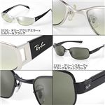 Ray Ban(レイバン) サングラス 3330-003/6T／3330・オリーブクリアミラー×シルバー＆ブラック