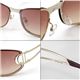 Christian Dior�ʥ��ꥹ����� �ǥ�������� ���󥰥饹 DIORISSIMO-3YG BU����åɥ֥饦�󥰥�ǡ������ߥ������ �̿�2