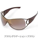 GUCCI(グッチ) サングラス 2764-RFE/NH/ブラウングラデーション(ミラー)×ブラウン