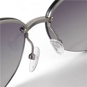 EMPORIO ARMANI �T���O���X 9458F�^BGY/VK�^���C�g�X���[�N�O���f�[�V�����~�V���o�[&�u���b�N