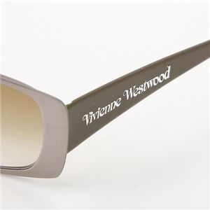 Vivienne Westwood サングラス 50602 ライトブラウングラデーション×シルバー&カーキ