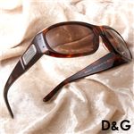 D&G(ディー・アンド・ジー) サングラス 3029A-520/73 スモークブラウン×ライトベッコウ