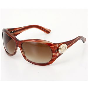 GUCCI サングラス 2937-REA/CC/2937 ブラウングラデーション×レッドグリッター