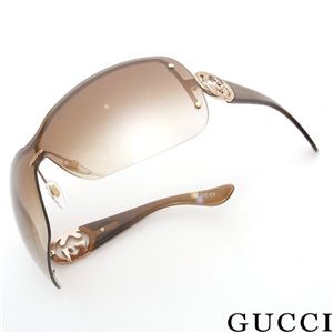 GUCCI(グッチ) サングラス 2797-AU2/OH/ライトブラウングラデーションミラー×ピンクゴールド&クリアブラウン