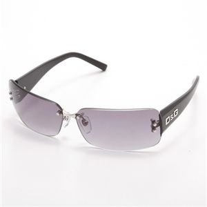 【2009年新作】D&G(ディーアンドジー) サングラス 6044A-062/87/ライトスモークグラデーション×ブラック